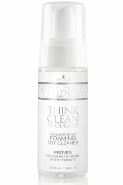 Sensuva - Think Clean Thoughts Anti Bacterial Toy Cleaner Foaming 150 Ml