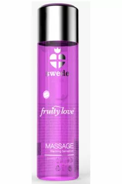Swede - Fruity Love Massage Zoete Framboos Rabarber 120 Ml