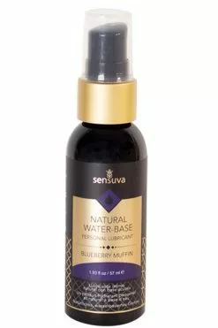 Sensuva - Natural Waterbasis Glijmiddel Bosbessen Muffin 57 Ml