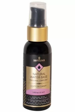 Sensuva - Natural Waterbasis Glijmiddel Suikerspin 57 Ml