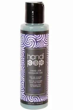 Sensuva - Handipop Handjob Massage Gel Bosbessen Muffin 125 Ml