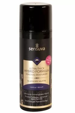 Sensuva - Ultra-dikke Hybride Glijmiddel Bosbessen Muffin 100 Ml