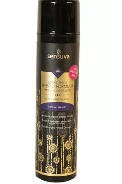 Sensuva - Ultra-dikke Hybride Glijmiddel Bosbessen Muffin 150 Ml