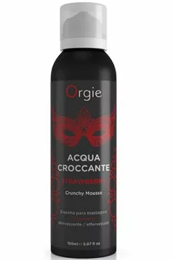 Orgie - Acqua Croccante Crunchy Mousse Aardbei 150 Ml