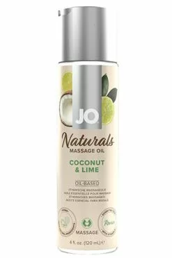 System Jo - Naturals Massage Olie Kokosnoot & Limoen 120 Ml