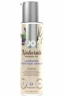 System Jo - Naturals Massage Olie Lavendel & Tahitiaanse Vanille 120 Ml
