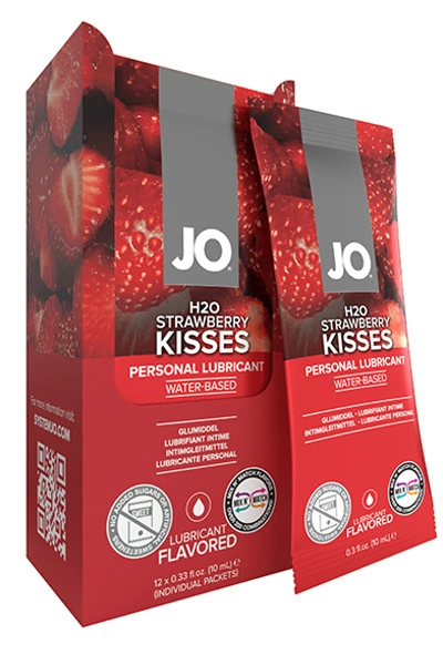 System Jo - Foil Pack H2o Aardbei 3 System Jo - Foil Pack H2o Aardbei