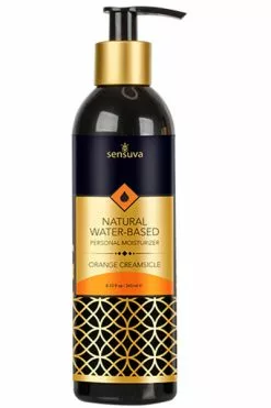 Sensuva - Natural Waterbasis Glijmiddel Orange Creamsicle 240 Ml