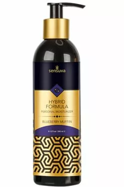 Sensuva - Hybrid Glijmiddel Blauwe Bes Muffin 240 Ml