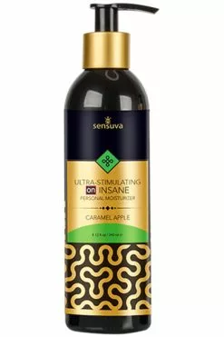 Sensuva - Ultra-stimulerend On Insane Glijmiddel Caramel Appel 240 Ml