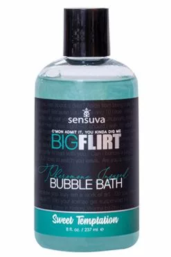 Sensuva - Big Flirt Pheromone Bubble Bath Sweet Temptation 237 Ml