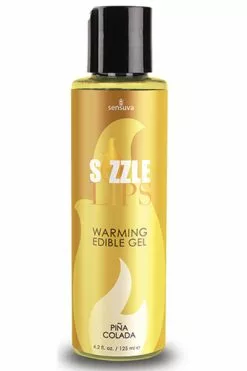 Sensuva - Sizzle Lips Piã±a Colada Warming Gel 125 Ml