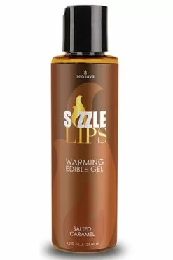 Sensuva - Sizzle Lips Zoute Caramel Warming Gel 125 Ml