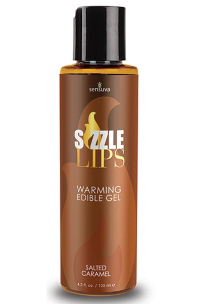 Sensuva - Sizzle Lips Zoute Caramel Warming Gel 125 Ml 3 Sensuva - Sizzle Lips Zoute Caramel Warming Gel 125 Ml