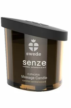 Swede Senze Massagekaars Vannille - Sandelhout -GLIJMIDDELEN Verkoop E33191 b